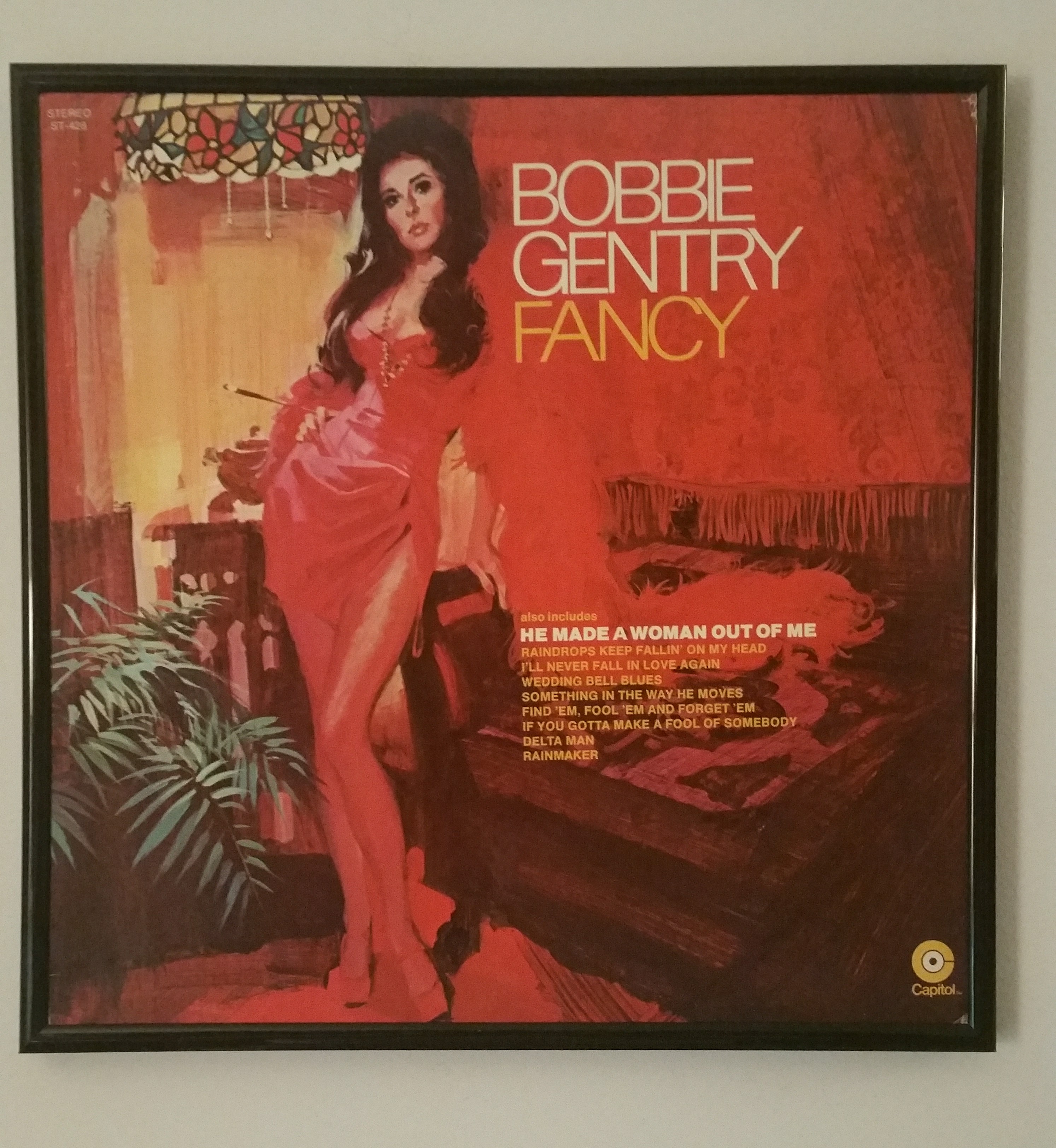 Bobby Gentry 1970 LP titled Fancy. Bobby Gentry 1970 LP titled Fancy.