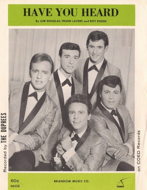 Original 45rpm record Have You Heard by The Duprees. Original 45rpm record Have You Heard by The Duprees.