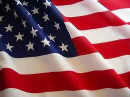 American Flag proudly waves...