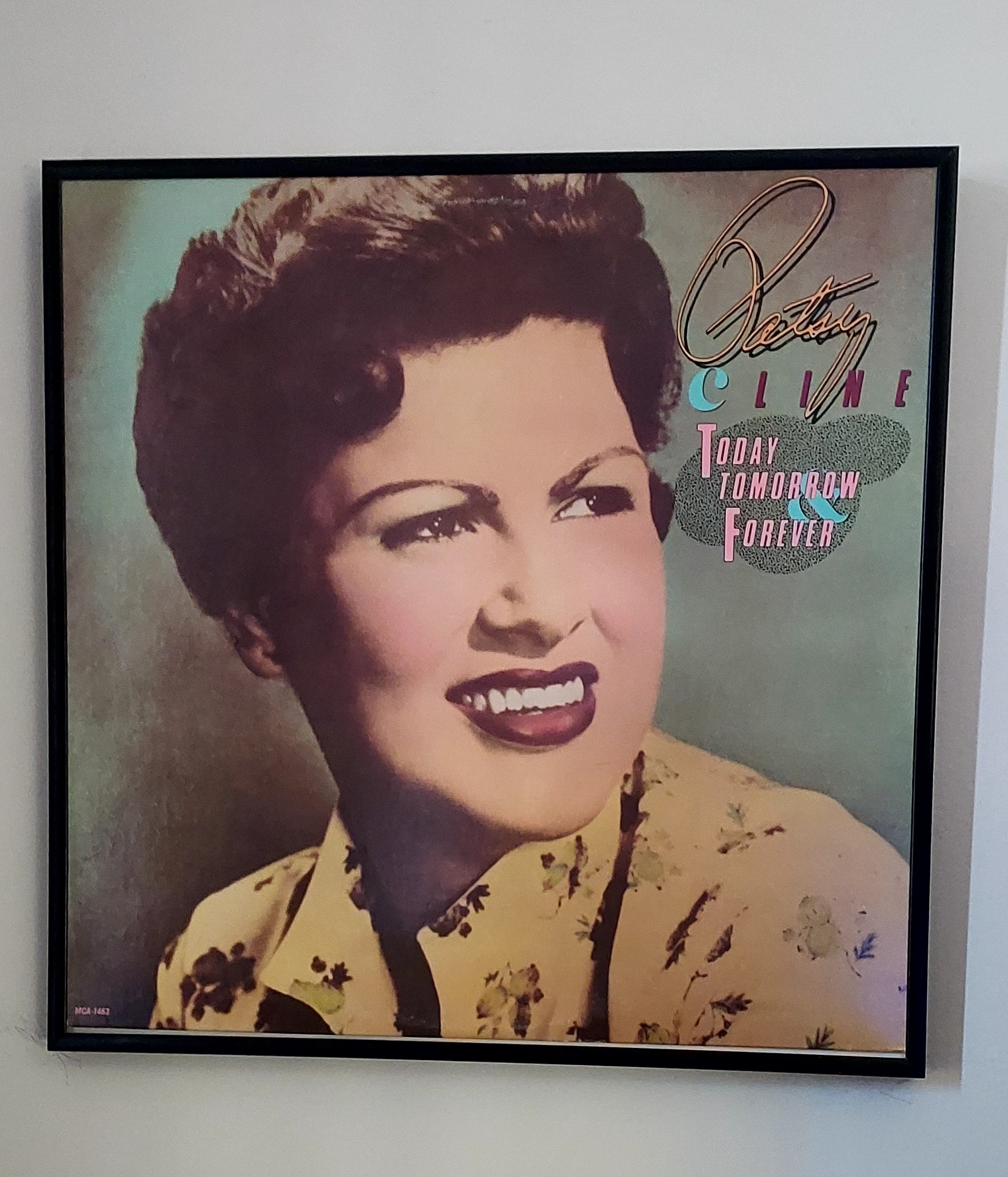 Patsy Cline Framed Album Cover Art at Vinyl Record Memories.com Patsy Cline Framed Album Cover Art at Vinyl Record Memories.com