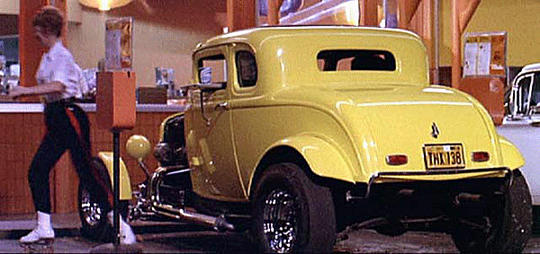 Yellow Coupe Car Hop