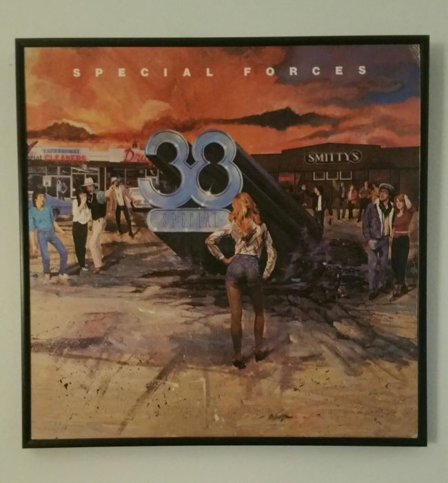 Framed Album Cover Art, 38 Special in living color.