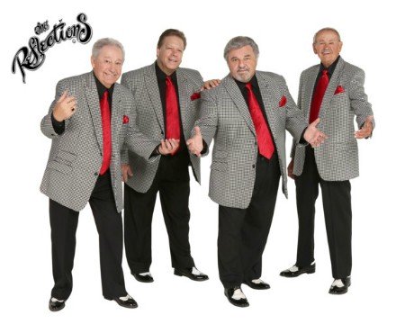 The Reflections, from left to right, Joey, Spider, Tony, and Gary. The Reflections, from left to right, Joey, Spider, Tony, and Gary.