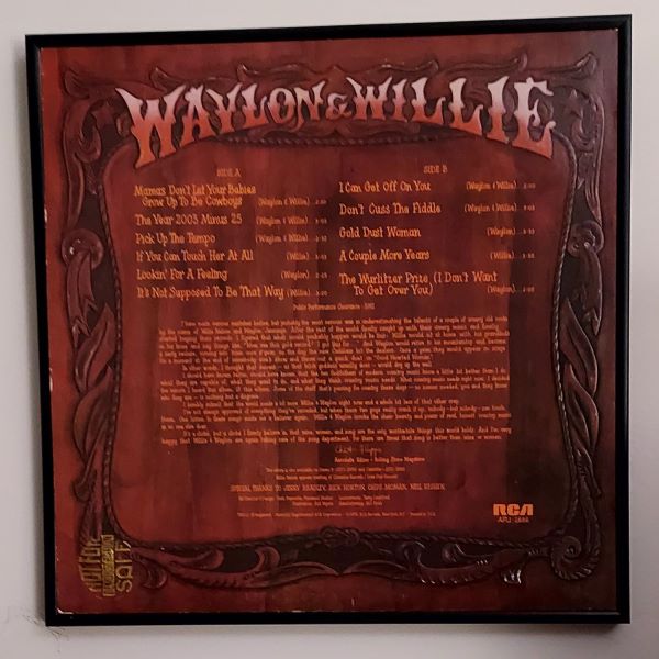 Not For Sale printed in Gold at left bottom of album.