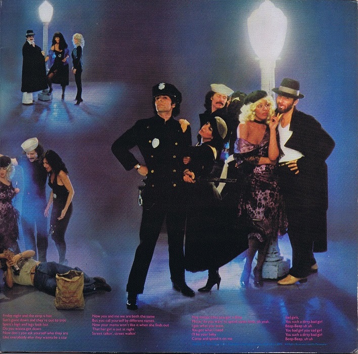 Click to Enlarge: This is inside photo of this Donner Summer Bad Girls double album.