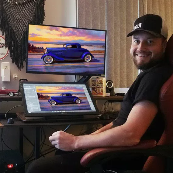 Wes Klee Designs - Classic '33 Ford Hot Rod.