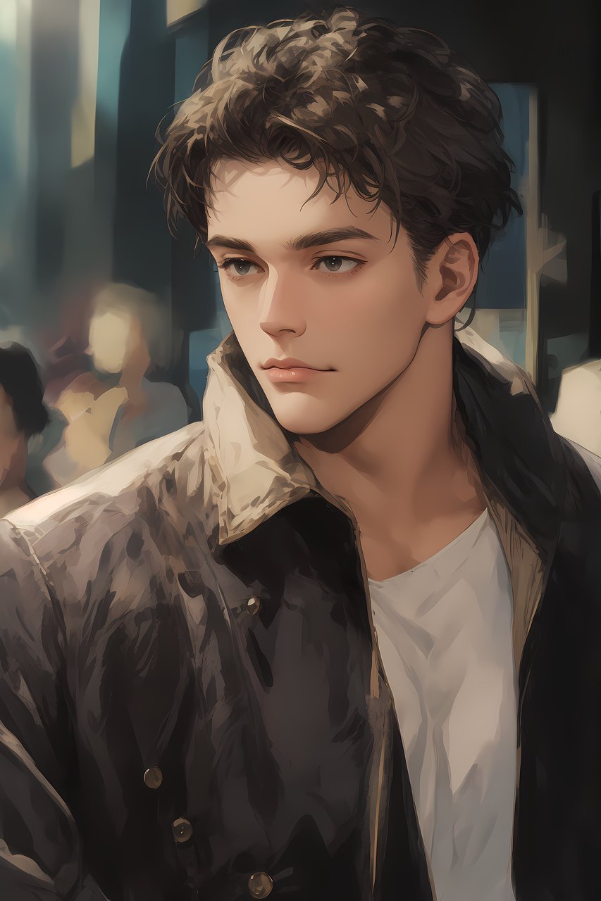 Michael at young age. Michael at young age.