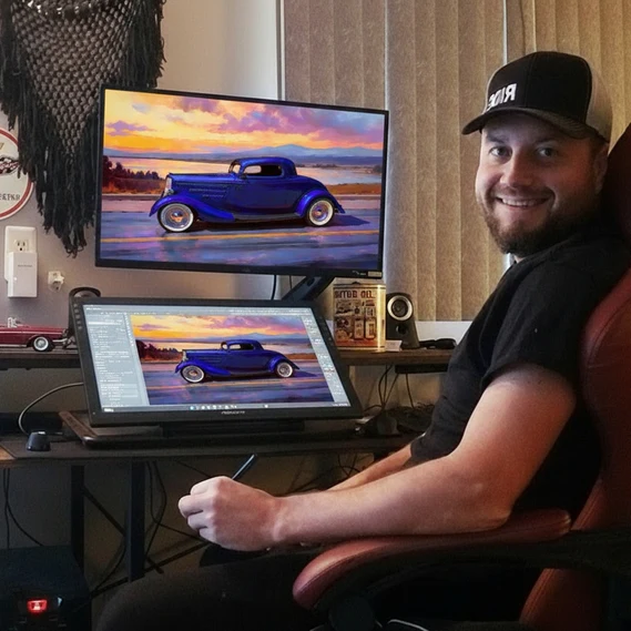 Wes Klee Designs - A classic '33 hotrod.